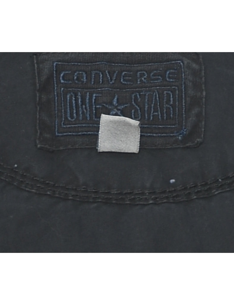 Black Converse Zip-Front Jacket - M