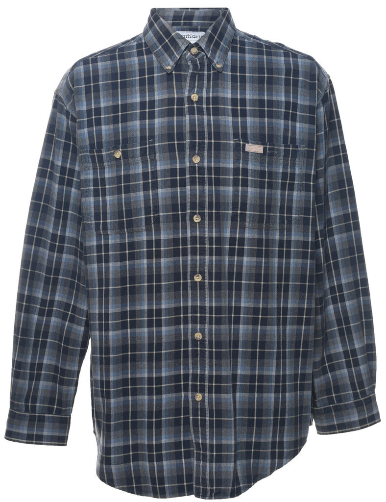 Carhartt Checked Flannel Shirt - L
