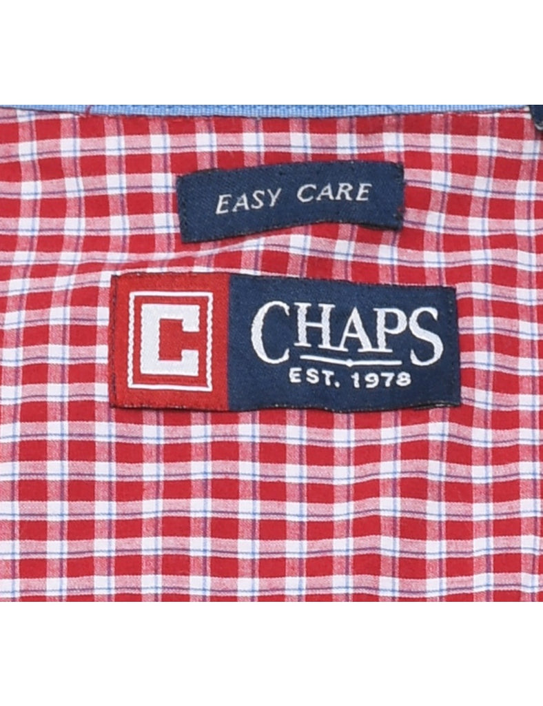 Chaps Checked Shirt - M