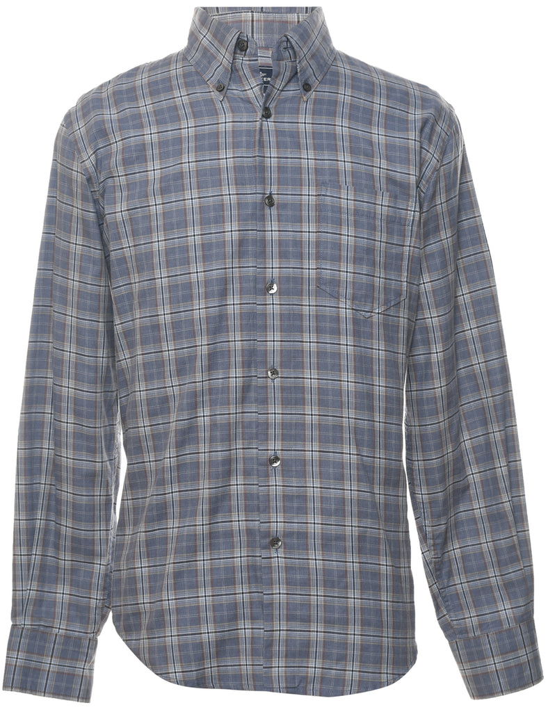 Dockers Grey Flannel Checked Shirt - S