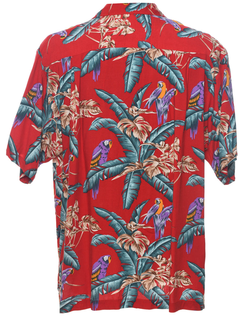 Foliage Hawaiian Shirt - M