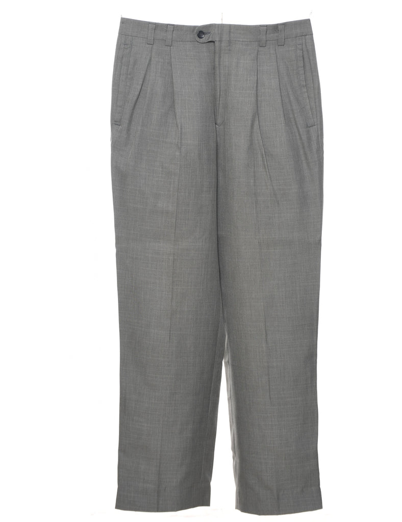 Grey Classic Trousers - W32 L30