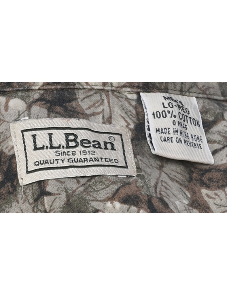 L.L. Bean Hawaiian Shirt - L