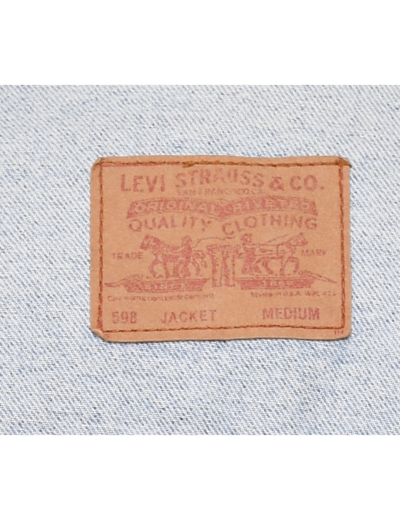 Levi's Light Wash Classic Denim Jacket - M