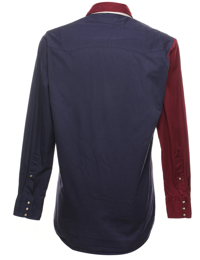 Long Sleeved Multi-Colour Western Shirt - M