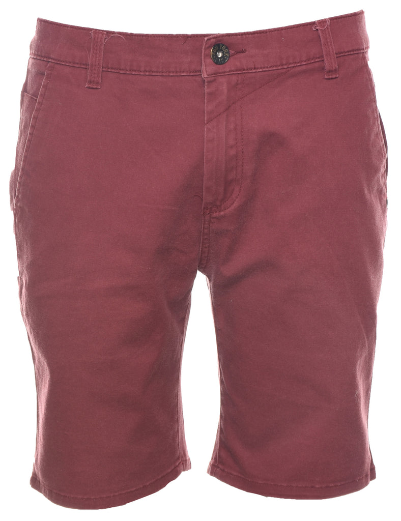 Maroon Shorts - W34 L8