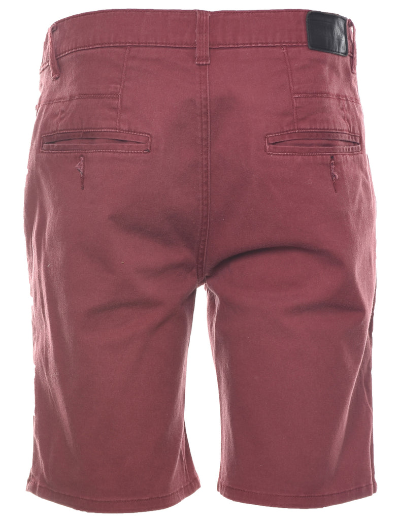 Maroon Shorts - W34 L8