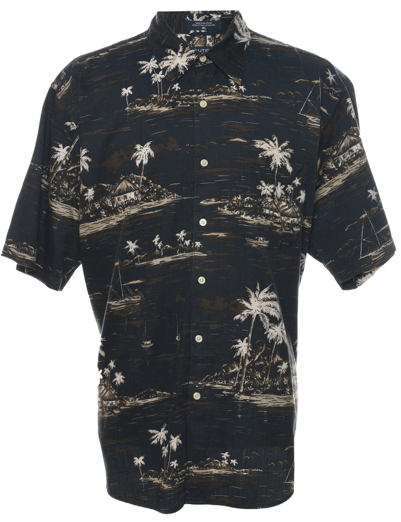 Nautica Hawaiian Shirt - XL