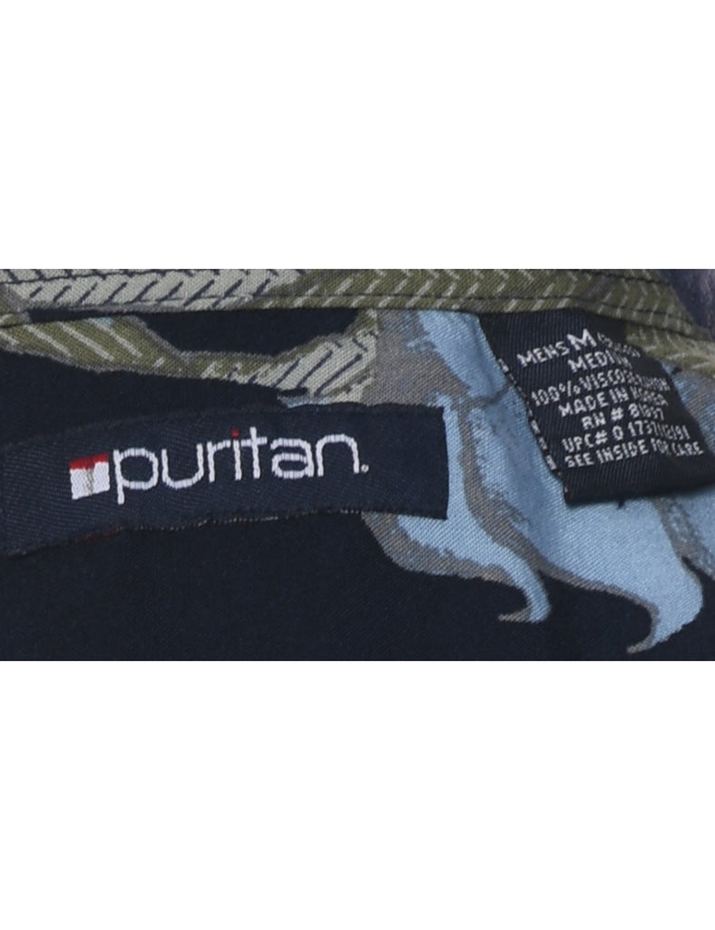 Puritan Hawaiian Shirt - M