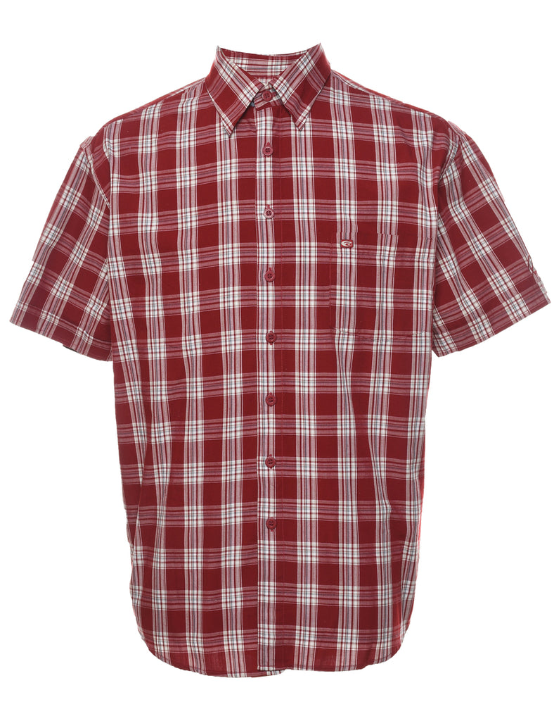 Red Checked Shirt - M