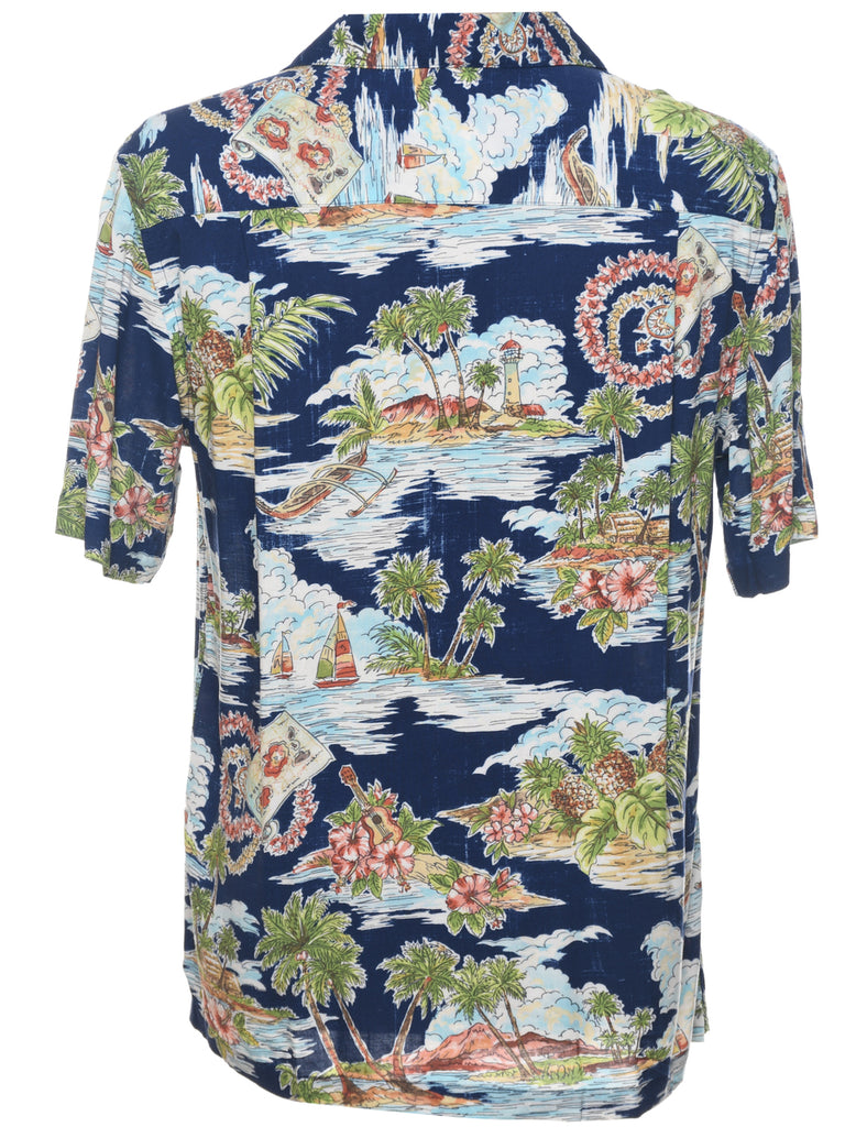 Saddlebred Hawaiian Shirt - M