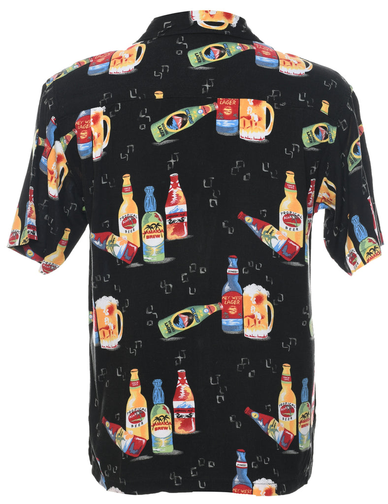 Short Sleeve Hawaiian Shirt - S