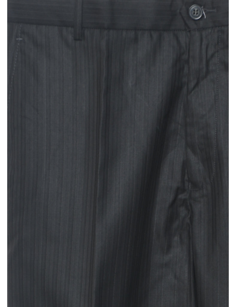 Stripy Pattern Trousers - W33 L31