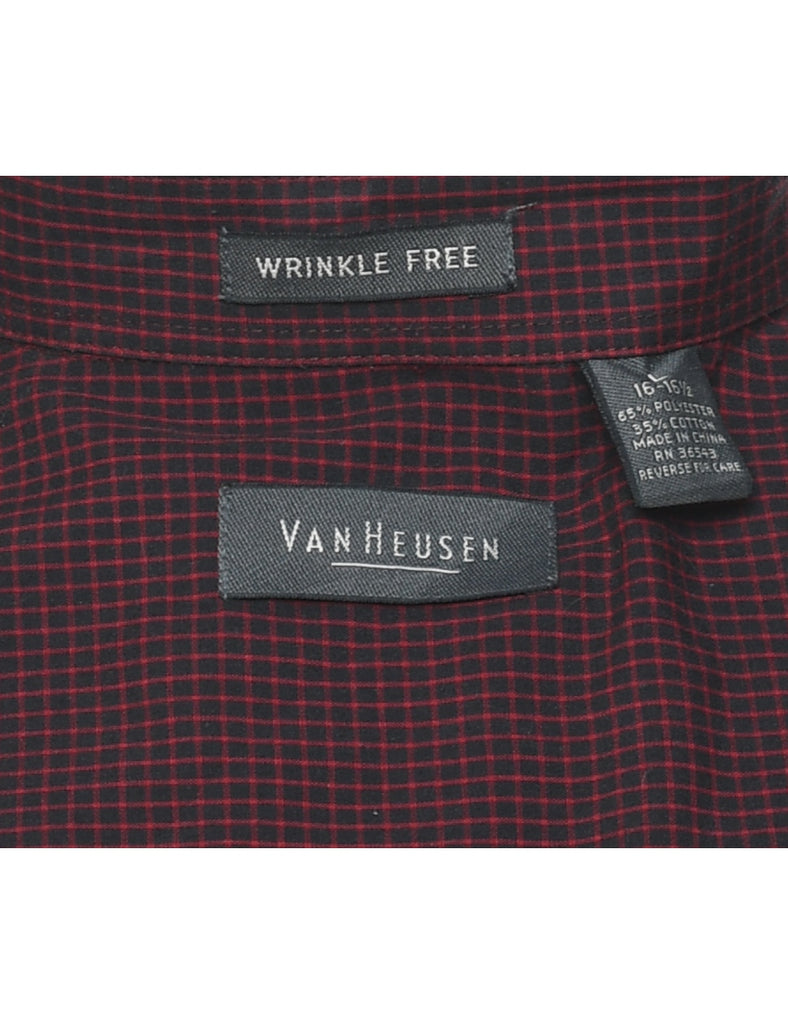 Van Heusen Checked Shirt - L