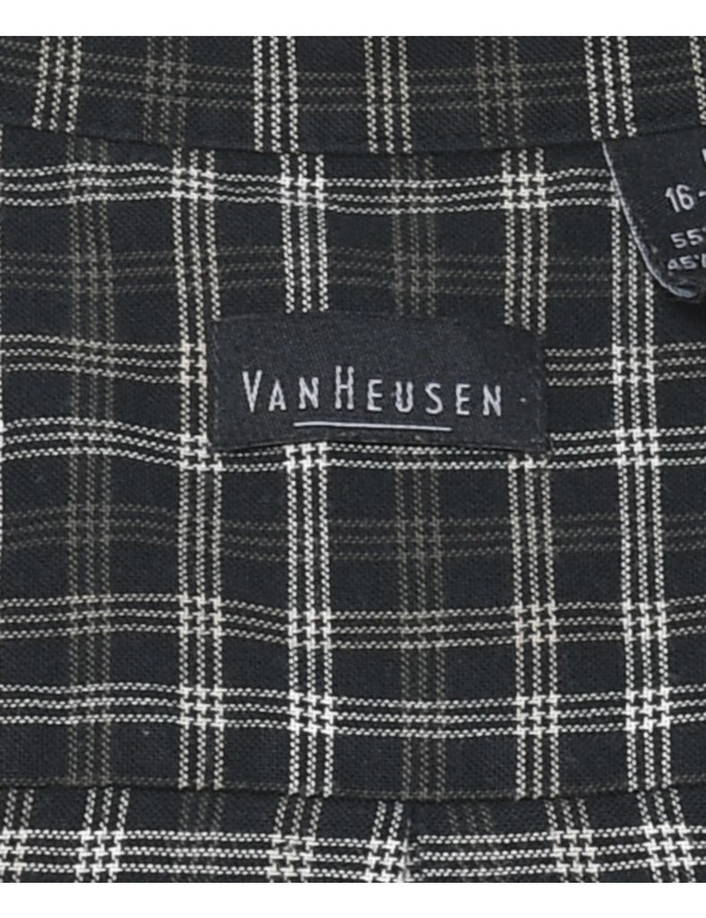 Van Heusen Checked Shirt - L