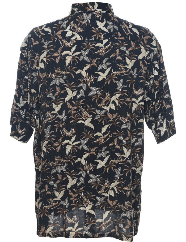 Van Heusen Hawaiian Shirt - L