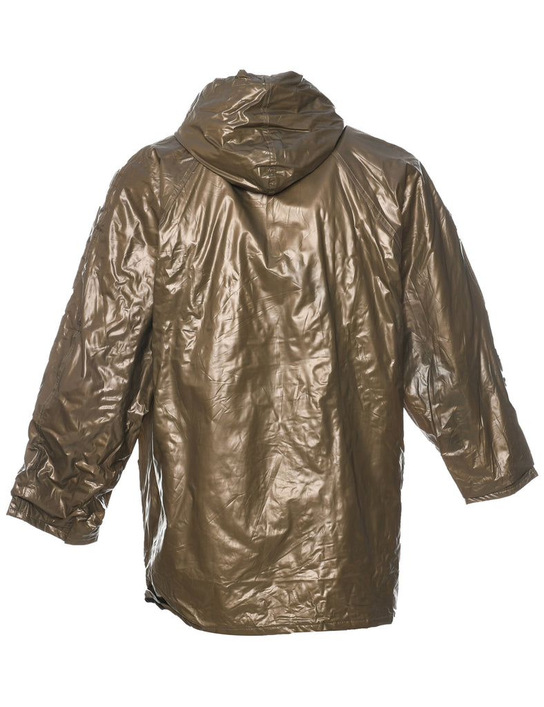 Zip Front Raincoat - M