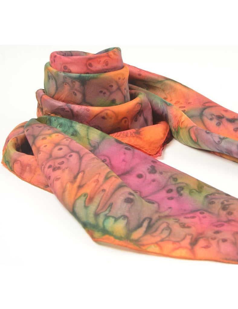 Abstract Pattern Scarf - L