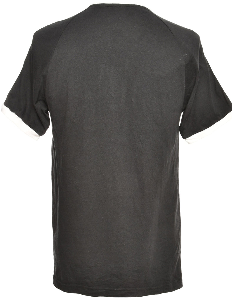 Black Adidas Plain T-shirt - S