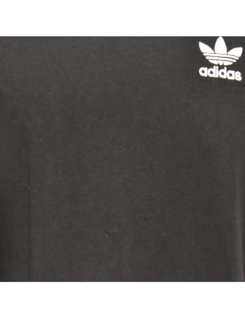 Black Adidas Plain T-shirt - S