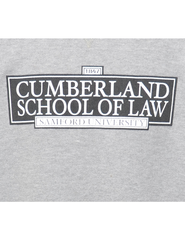 Cumberland School Of Law Printed Sweatshirt - L