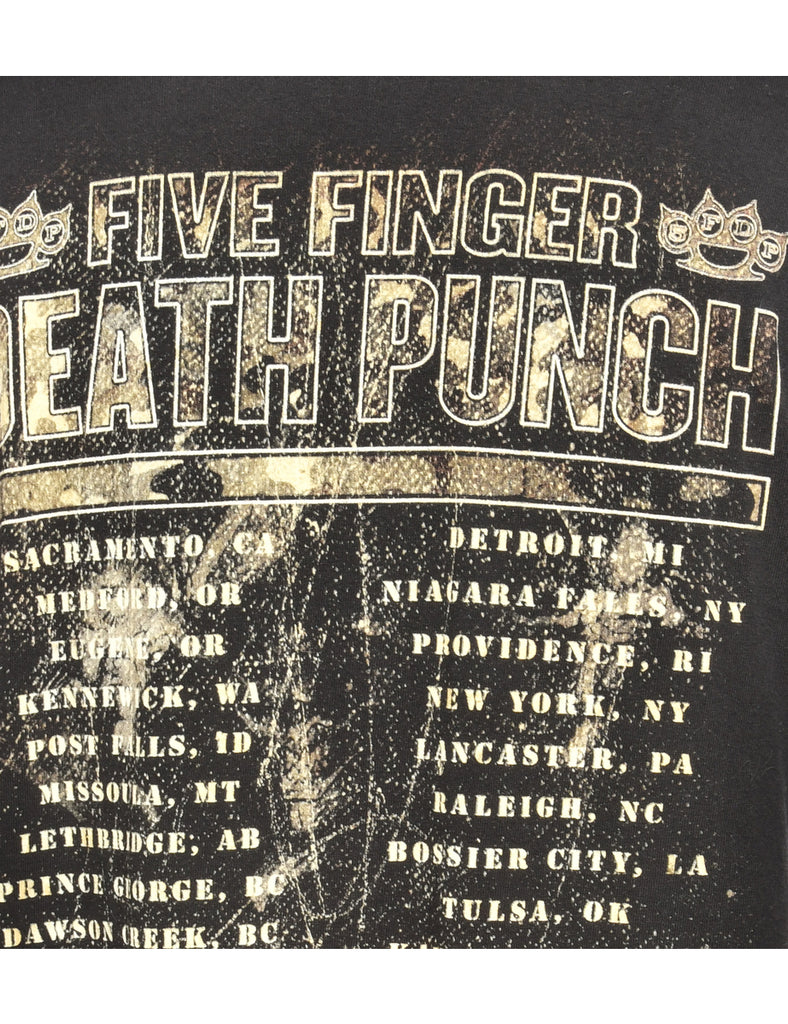 Five Finger Death Punch Black Band T-shirt - L