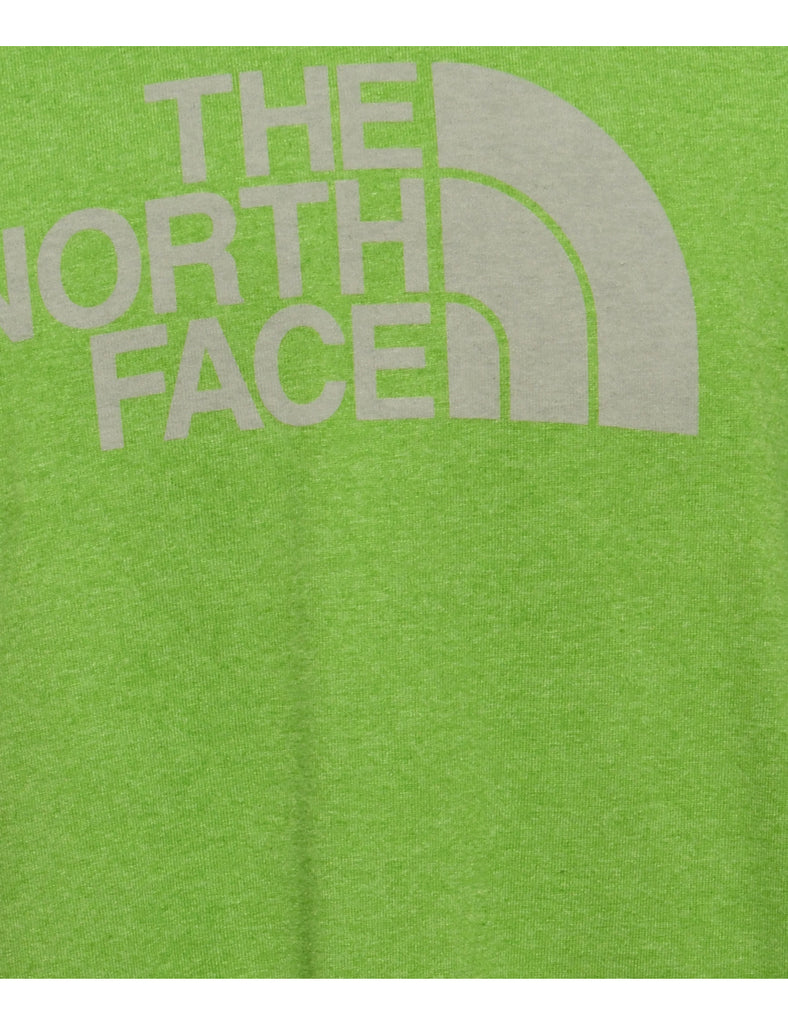 Green The North Face Printed T-shirt - M