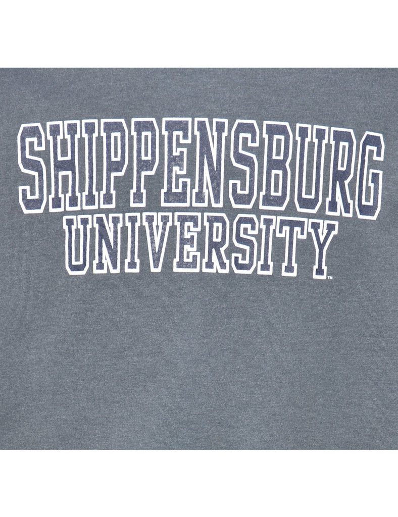 Grey Shippensburg University Printed Sweatshirt - S
