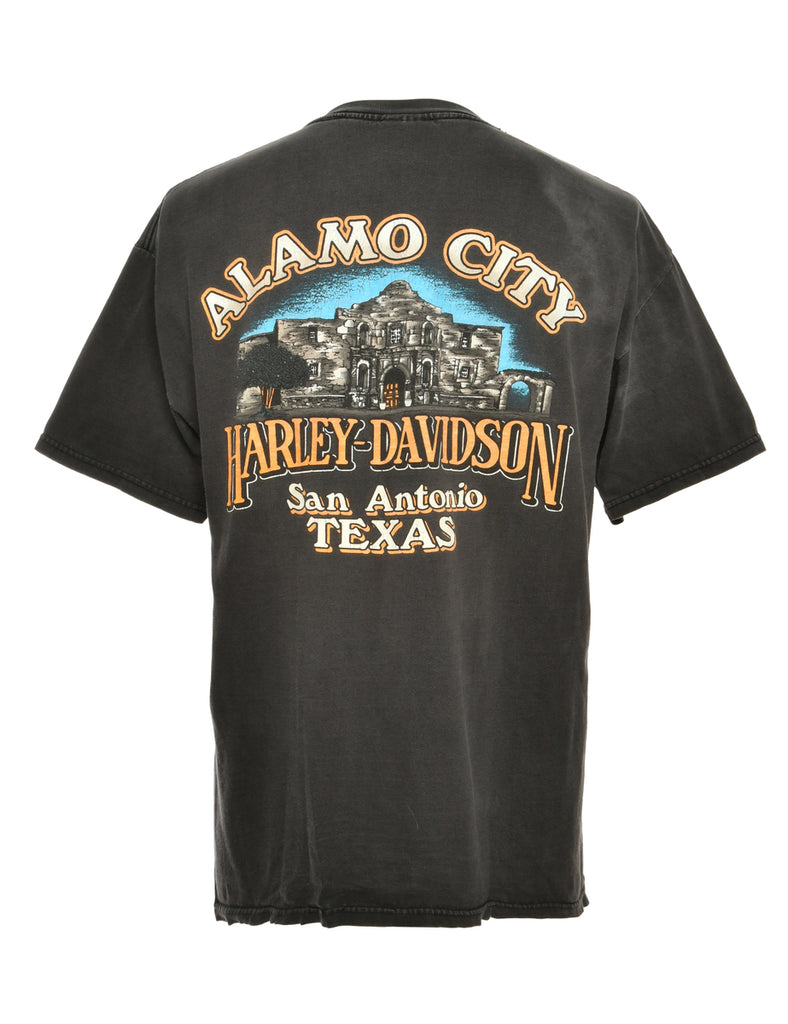 Harley Davidson Printed T-shirt - L