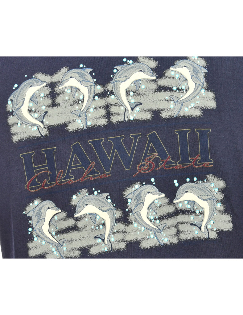 Hawaii Printed T-shirt - L