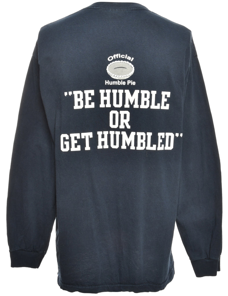 Humble Pie Navy Band T-shirt - L