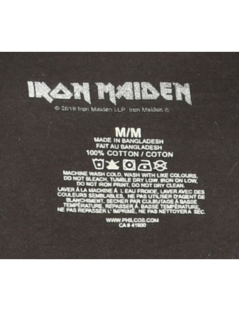 Iron Maiden Print Band T-shirt - M