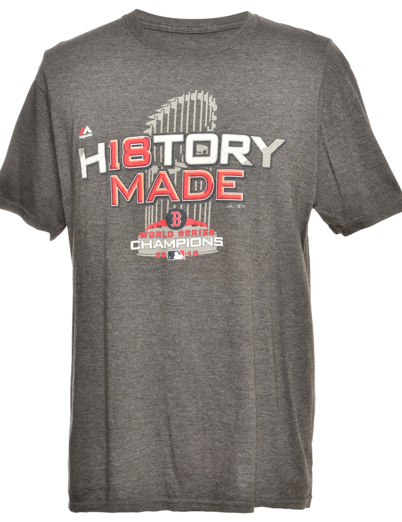 MLB Grey Sports T-shirt - M