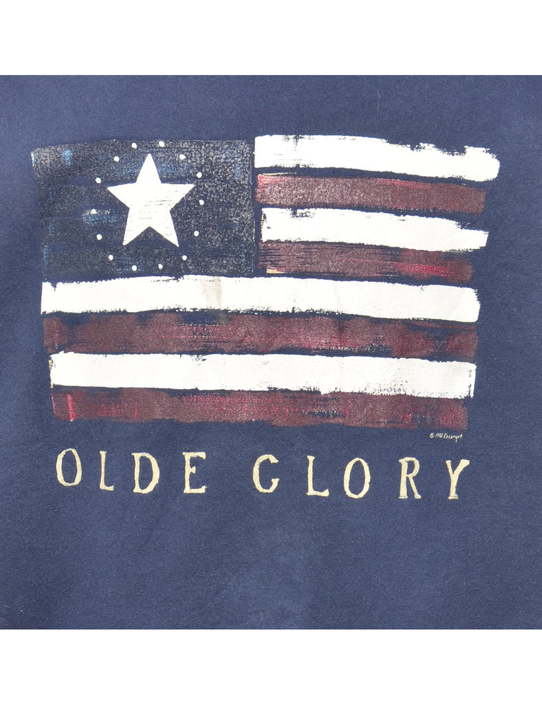 Olde Glory Printed Sweatshirt - L