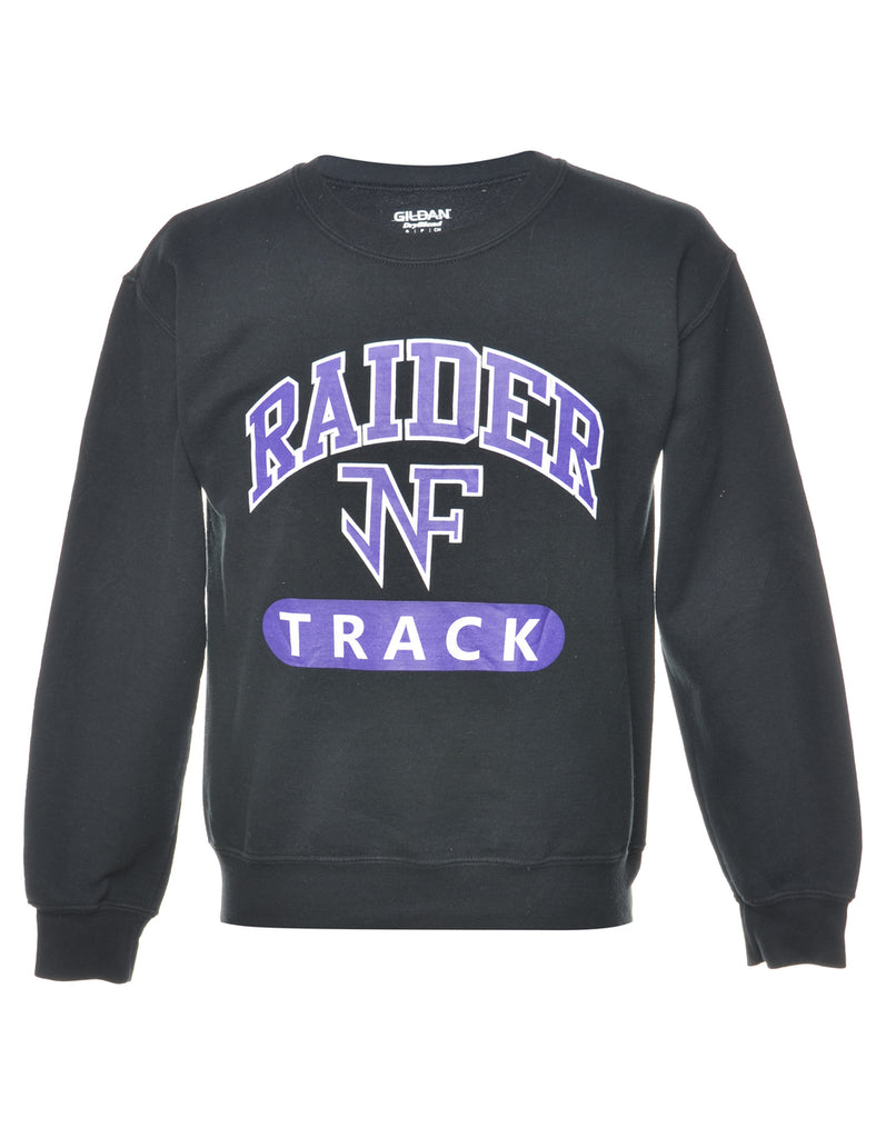 Raider Track Printed Sweatshirt - S