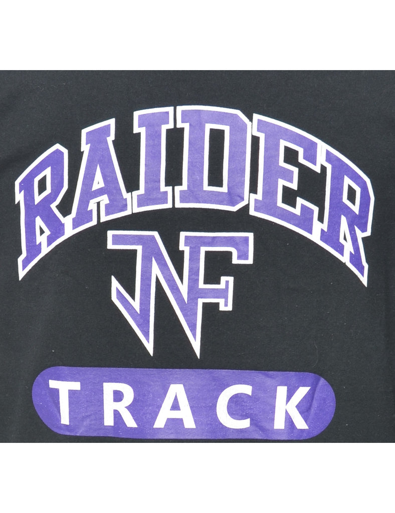 Raider Track Printed Sweatshirt - S