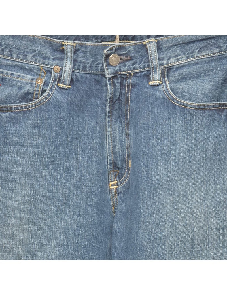 Ralph Lauren Straight-Fit Light Wash Faded Jeans - W33 L32