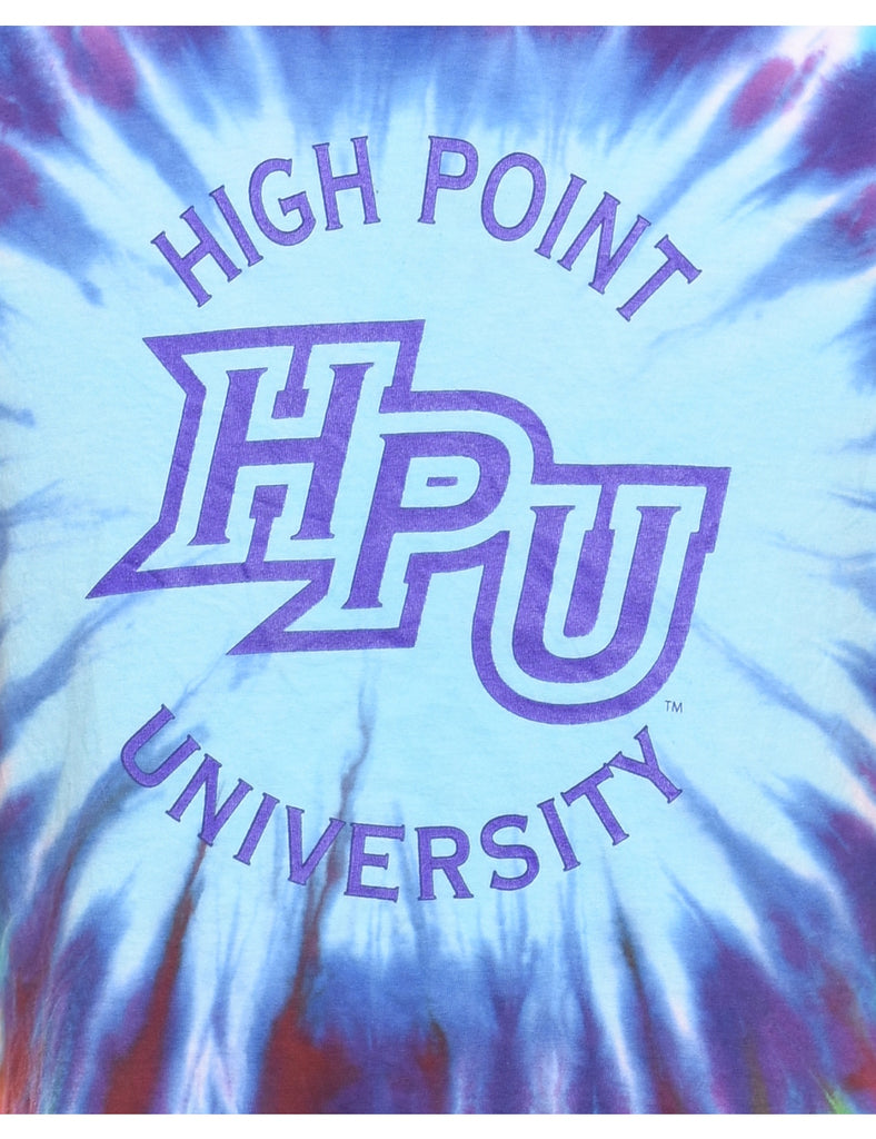 Tie Dyed HPU Printed T-shirt - M