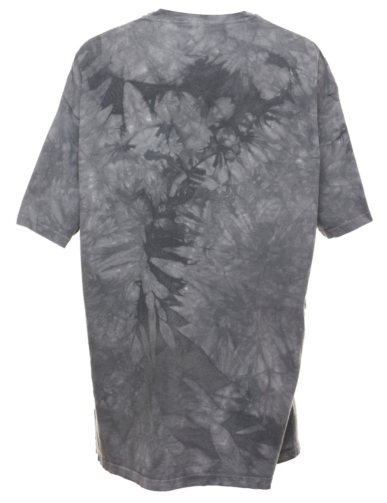 Wolf Design The Mountain Tie Dye T-Shirt - XL