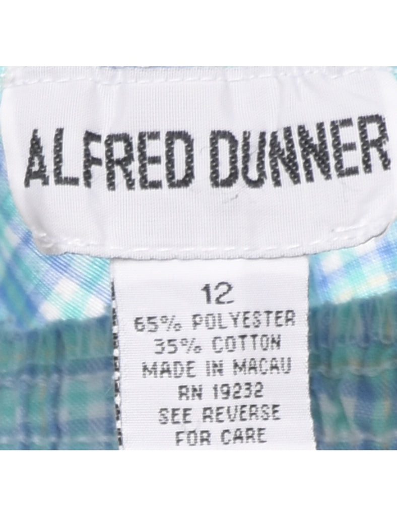 Alfred Dunner Checked Shorts - W26 L9