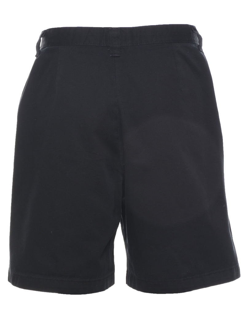 Black Plain Shorts - W32 L7