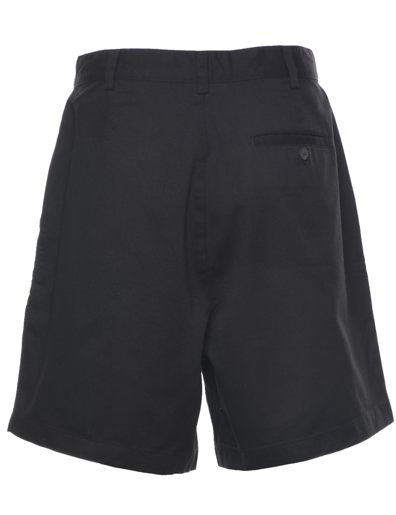 Black Plain Shorts - W30 L6