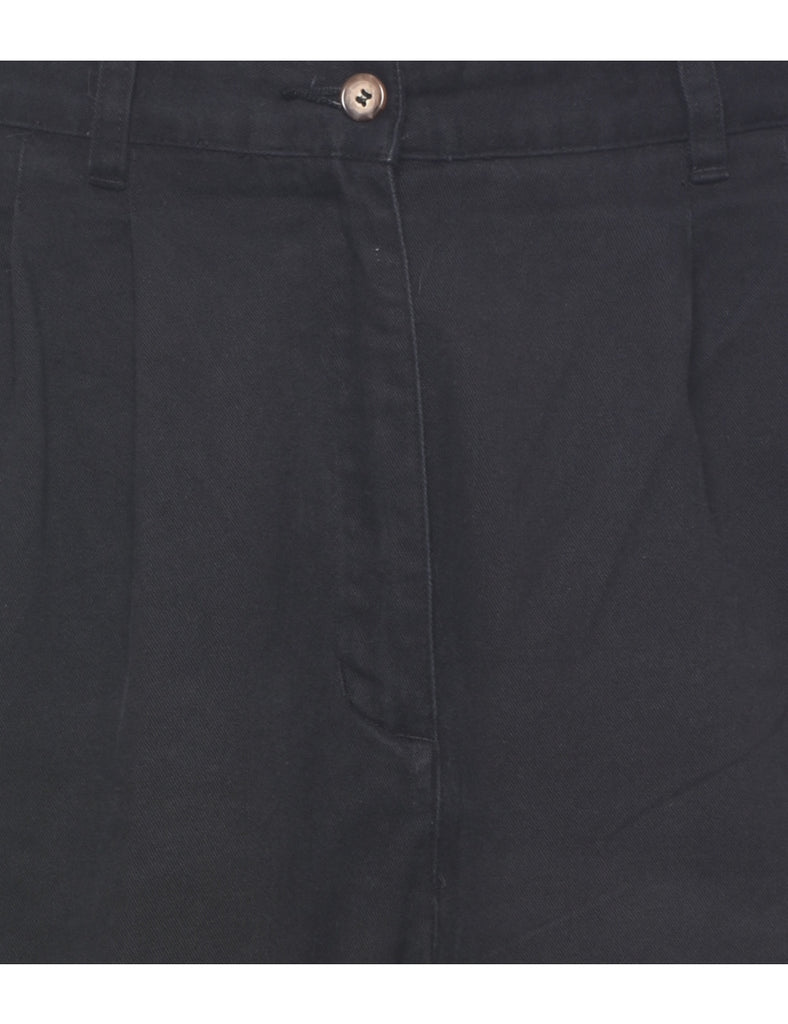 Black Plain Shorts - W30 L7
