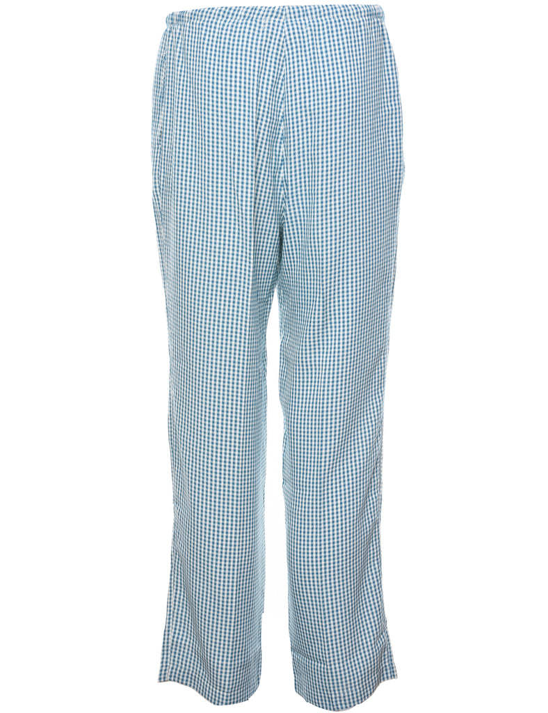 Checked Printed Trousers - W26 L29