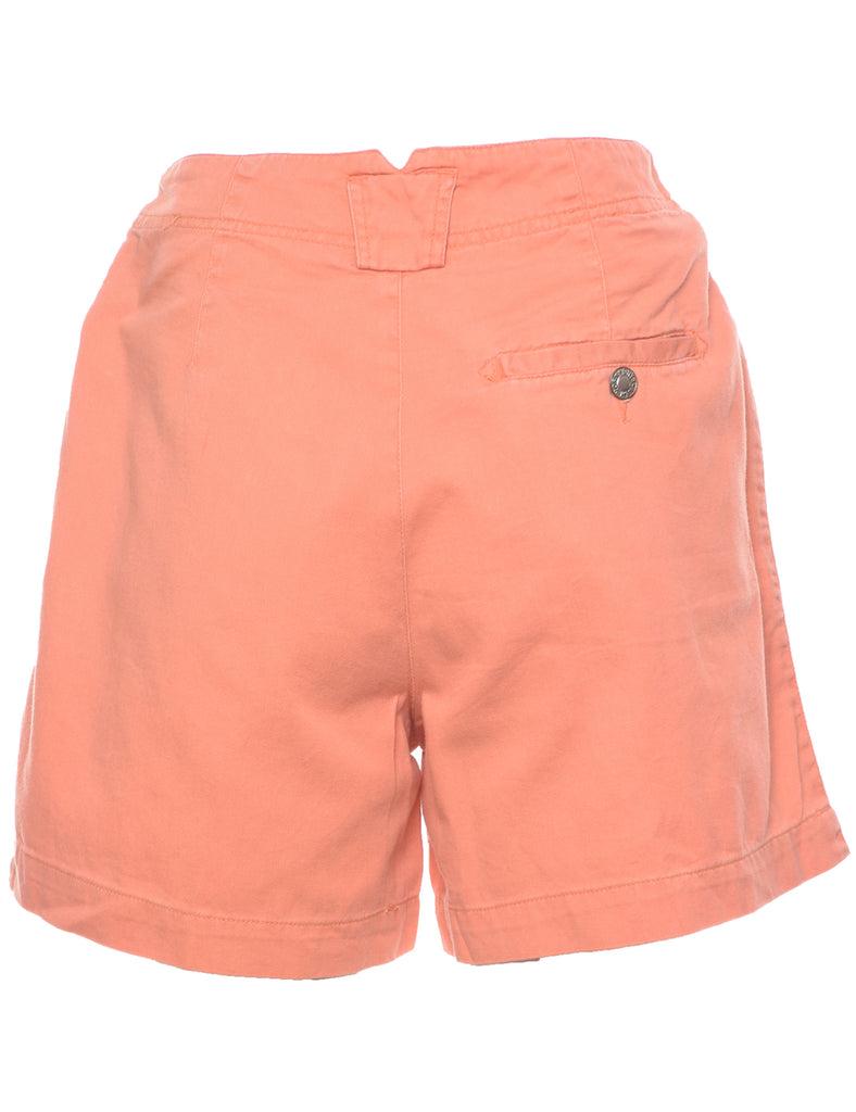 Coral Plain Shorts - W26 L4