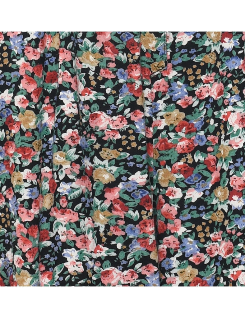 Floral Pattern Playsuit - M