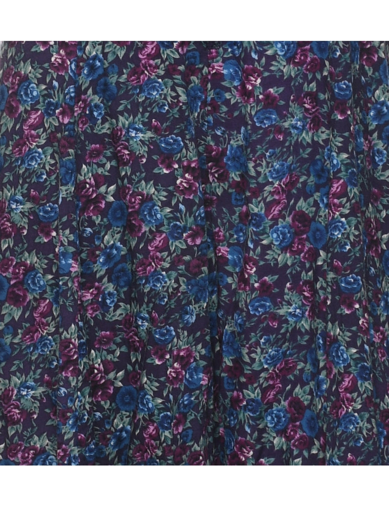 Floral Pattern Playsuit - L