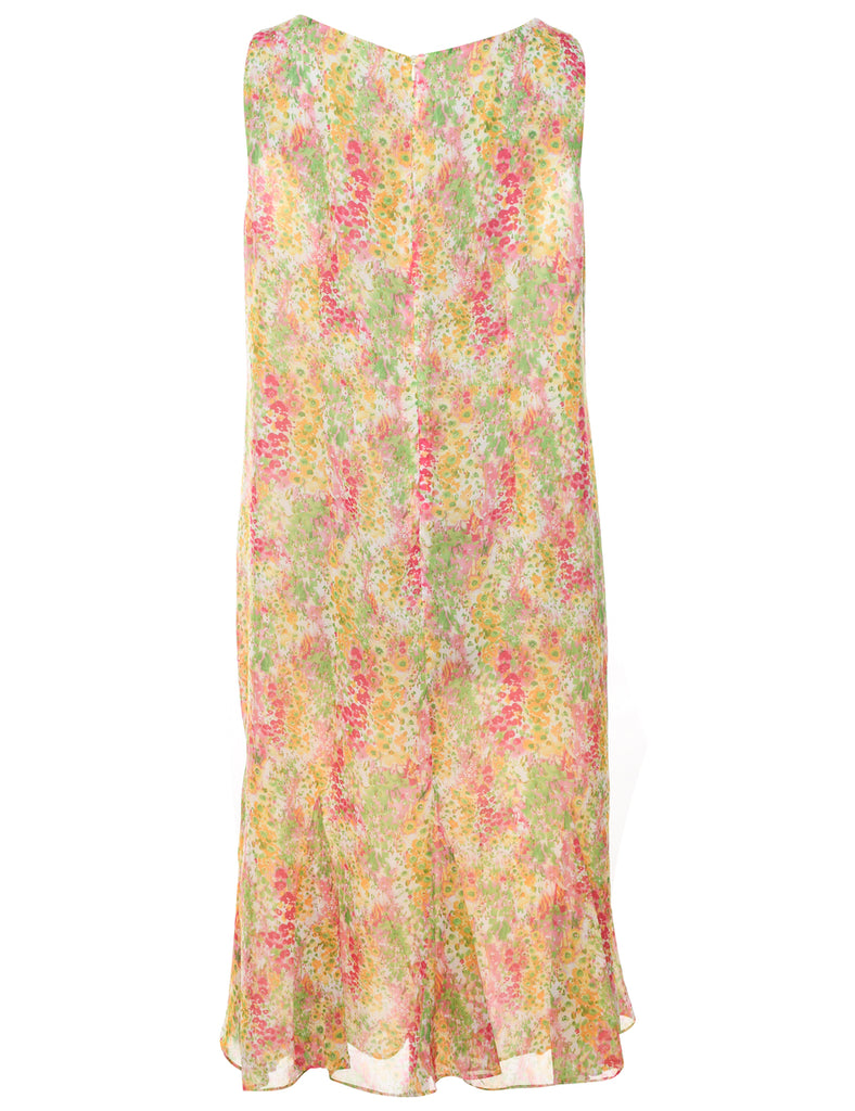 Floral Print Dress - XL