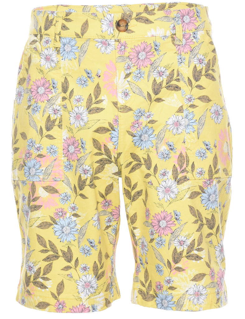 Floral Print Shorts - W31 L8
