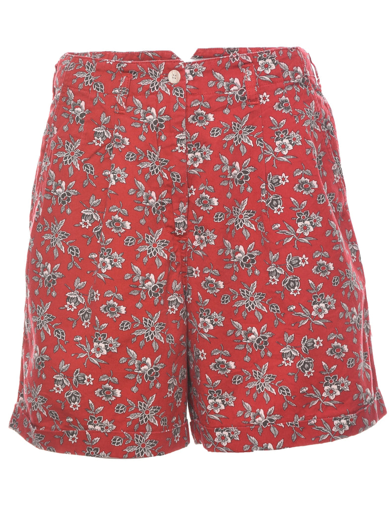 Floral Print Shorts - W28 L6
